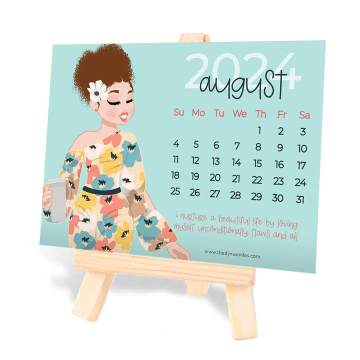 Mini Wooden Easel for Calendar Cards - TheDynaSmiles.com
