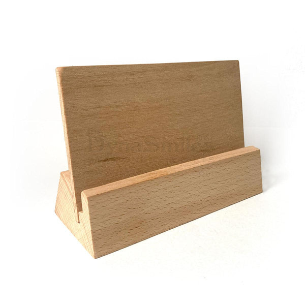 Wooden Base Block for Calendar Cards - TheDynaSmiles.com