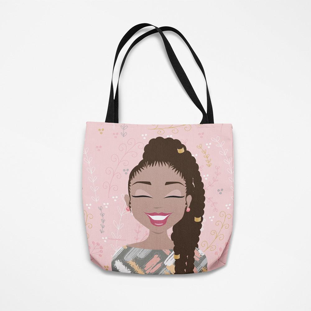 "Ms Candy Cascade" Tote Bag