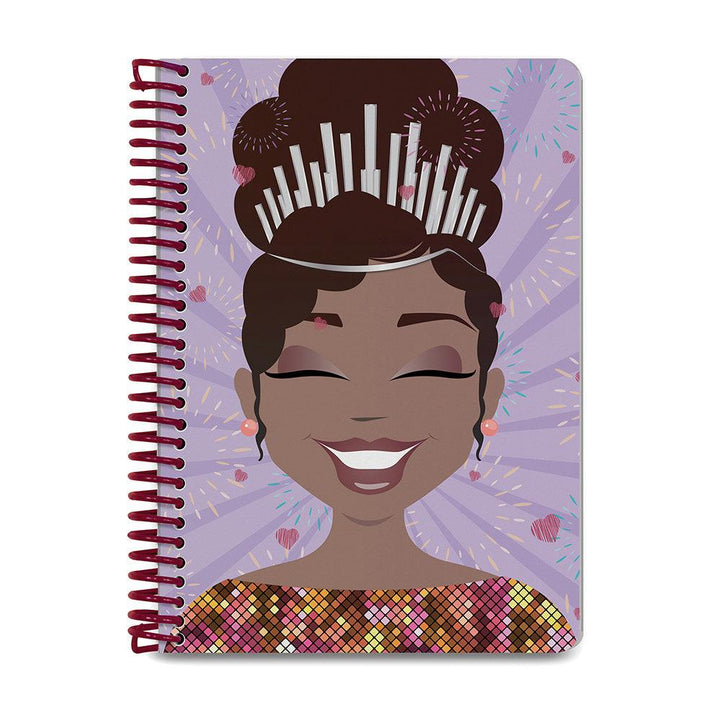 "Ms Glitters N Goals" Designer Journal - TheDynaSmiles.com