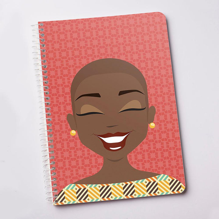 "Ms Royal Radiance" Spiral Notebook - TheDynaSmiles.com