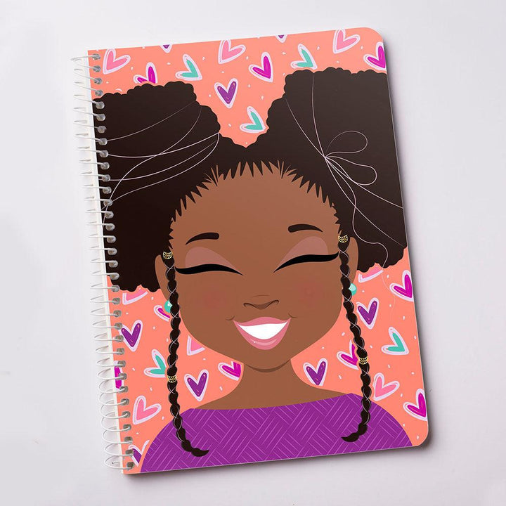 "Miss Laila Love" Spiral Notebook - TheDynaSmiles.com