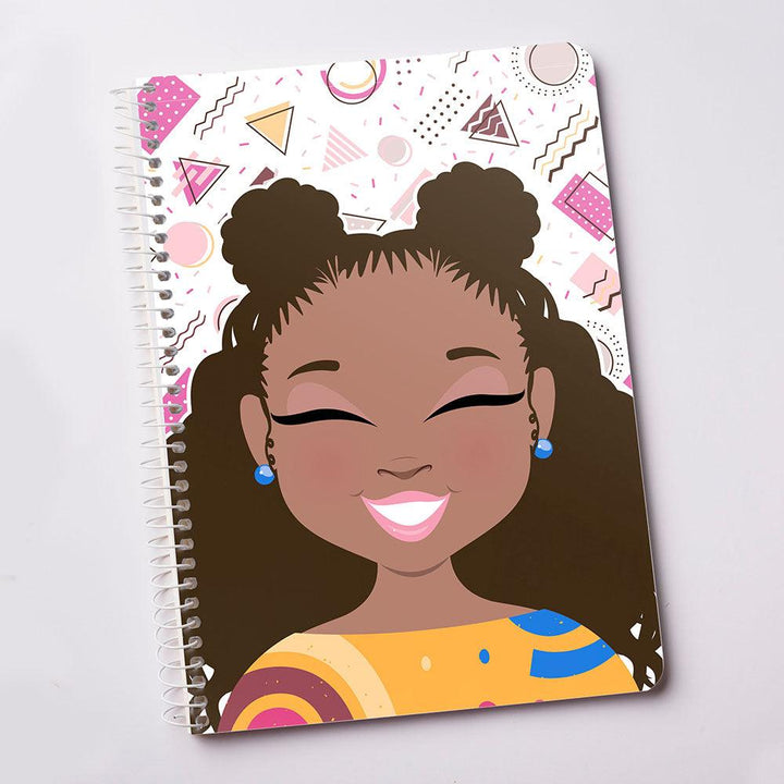 "Miss Mirrah Metric" Spiral Notebook - TheDynaSmiles.com