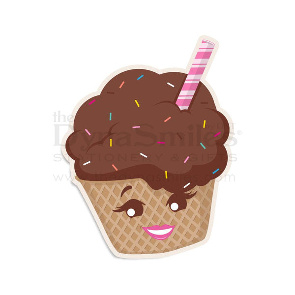 "CoCo Ice Cream" Sticker - TheDynaSmiles.com