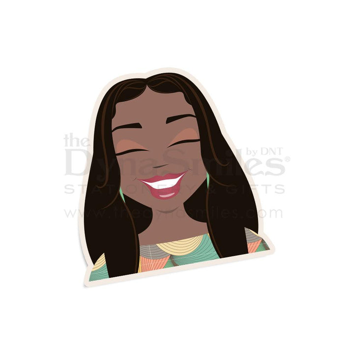 "Ms Sweet Serenity" Sticker - TheDynaSmiles.com